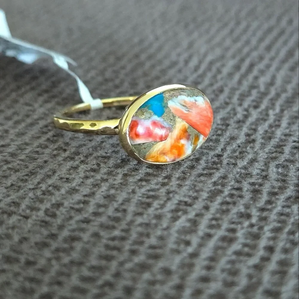 Shivam Copper Turquoise Ring💍 - NWT